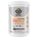 Garden of Life Sport Organic Plant Based Energy + Focus Pre Workout Powder, dengan 85mg Caffeine, Natural No Booster, B12, Vegan, Gluten Free, Non-GMO, BlackBerry, 15.3 Oz