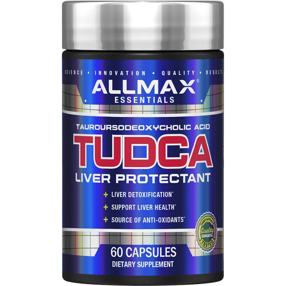 ALLMAX TUDCA + - 60 Capsules - Liver & Gut Health - Gluten Free & Non-GMO - 60 Servings