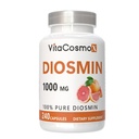 Diosmin Capsules, 240 Count, 1000 mg Serving, Vegan, Citrus Bioflavonoid 100% Vegetarian, Non-GMO & Gluten Free Diosmin Supplemen dengan Kekuatan Max