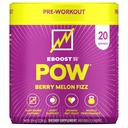 EBOOST POW Natural Pre Workout Powder - 20 Pembantu - Berry Melon Fizz - Pre Workout Suplemen untuk Performance, Gabungan Dukungan Mobility, Energi, Fokus - Pria & Perempuan - Non-GMO, Gluten- Free, No Creatine