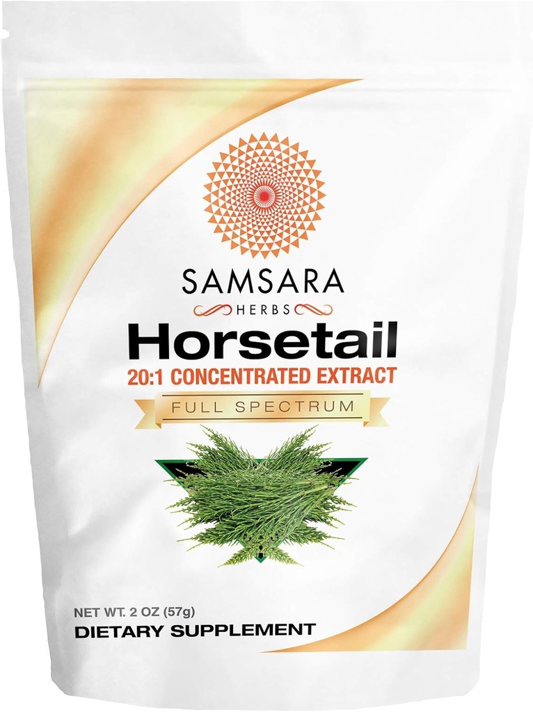 Samsara Herbs Horetail Powder (2oz / 57g) - 20: 1 Ekstraksi konsentrasi