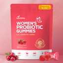 VivoNu Viginal Prograin for Women, Women Probiotic Gummies, Feminin Saldo, Prebiotic Gummy, Cranberry Prograin for Woman Vaginigal Health, Yeast Ph Saldo 124; 60 Gummies