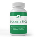 PURE ORIGINAL INGREDIENTS L- Lysine HCL (100 Kapsul) Selalu Murni, Tidak Ada Addonitives Atau Filler, Lab Verified