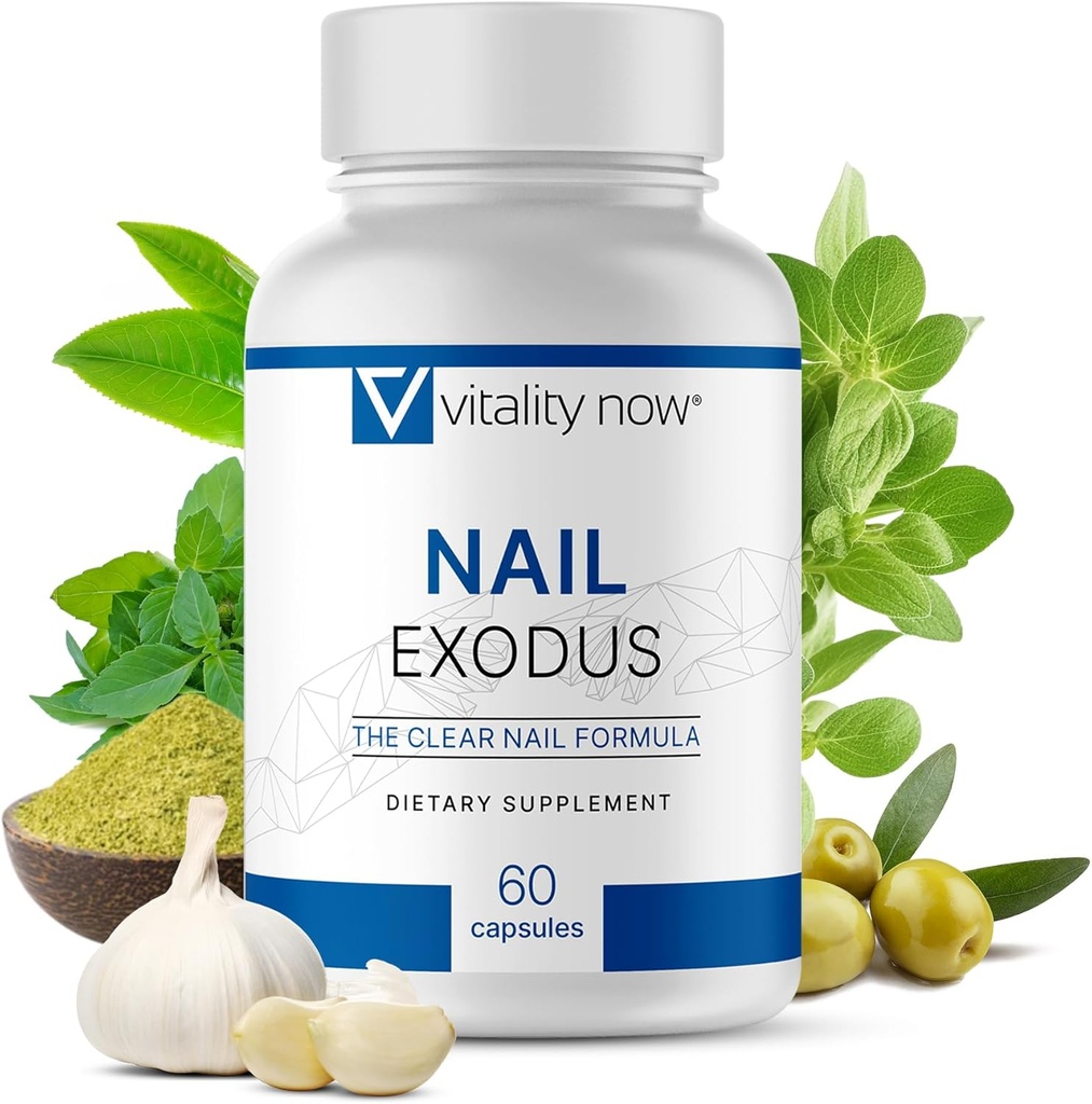 Nail Exodus - Vitalitas Sehat Nails - Premium Formula untuk Healthier Feet - 60 Kapsul