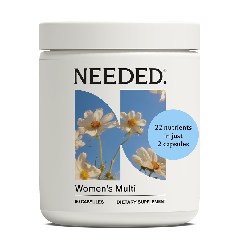 Dibutuhkan. Multivitamin untuk Perempuan dengan 23 Vitamin, Mineral dan Antioksidan - Daily Women Multivitamin - Vitamin B12, B6, D3, Choline, Calcium, Biotin, Magnesium, Fixin dan Lebih (90 Count)