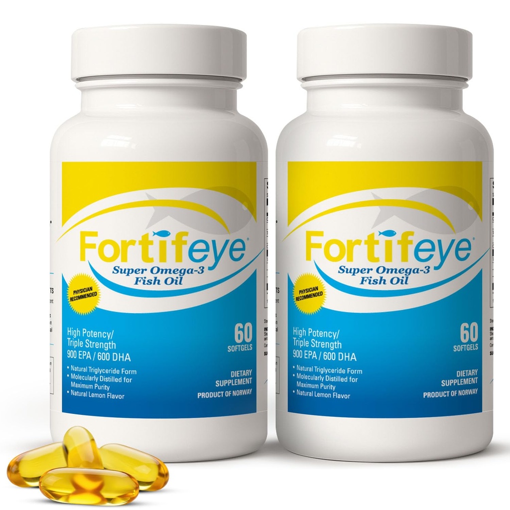Omega 3 Fish Oil 120Count 1600 mg Dibuat di Norwegia - Tinggi Potency Fish Oil Omega 3 Suplemen Triglyceride Form dengan EPA dan DHA Suplemen untuk Perempuan dan Pria No Fishy Setelah Taste Natural Lemon Flavor