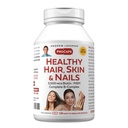 ANDREW LESSMAN Healthy Hair, Skin and Nails 120 Capsules - 5000 mcg High Bioactivity Biotin, B- Complex. Promoses Cantik Skin, Kuat Nails. Tidak ada Addonist Growth Vitamin Biotin Suplemen