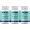 BestVITE Cognizin 500mg (180 Vegetarian Capsules) - Secara klinis mempelajari Premium Chooline Nootropic - Tanpa Stearates - Vegan - Gluten Free