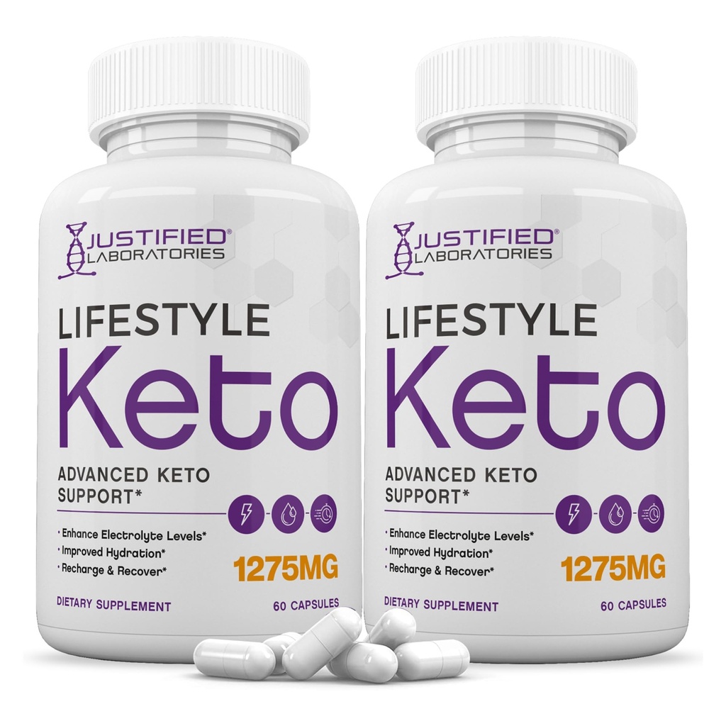 Laboratorium Berhak (2 Pack Keto Pill 1275MG Baru & Impressed Formula Berisi Apel Cider Tambahan Poundder Zaitun Hijau Teh Katup 120 Capsules