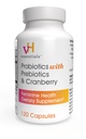 vH Esensial Progities for Women with Pregities, Cranberry & Vitamin C - 120 Capsules (60 Day Supply) -Progories Dut Balance, Health & Urinary Tract Health for Women