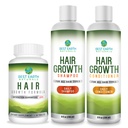 Best Earth Companals Growth Starter Set with Hair Growth Vitamin, Shampoo and Conditioner