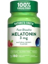 Nature 's Truth Melonaut di Tablet Dissolve Cepat 3mg.