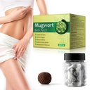 40 pc Mugwort Navel Sticker-Natural Wormwood Essence Pills dan Belly Sticke, Moxibustion Sehat Belly Sticker, Natural Cleanse Dampnesss- Reimval Evil, Relieve Fatigue, Improve Sleep Quality