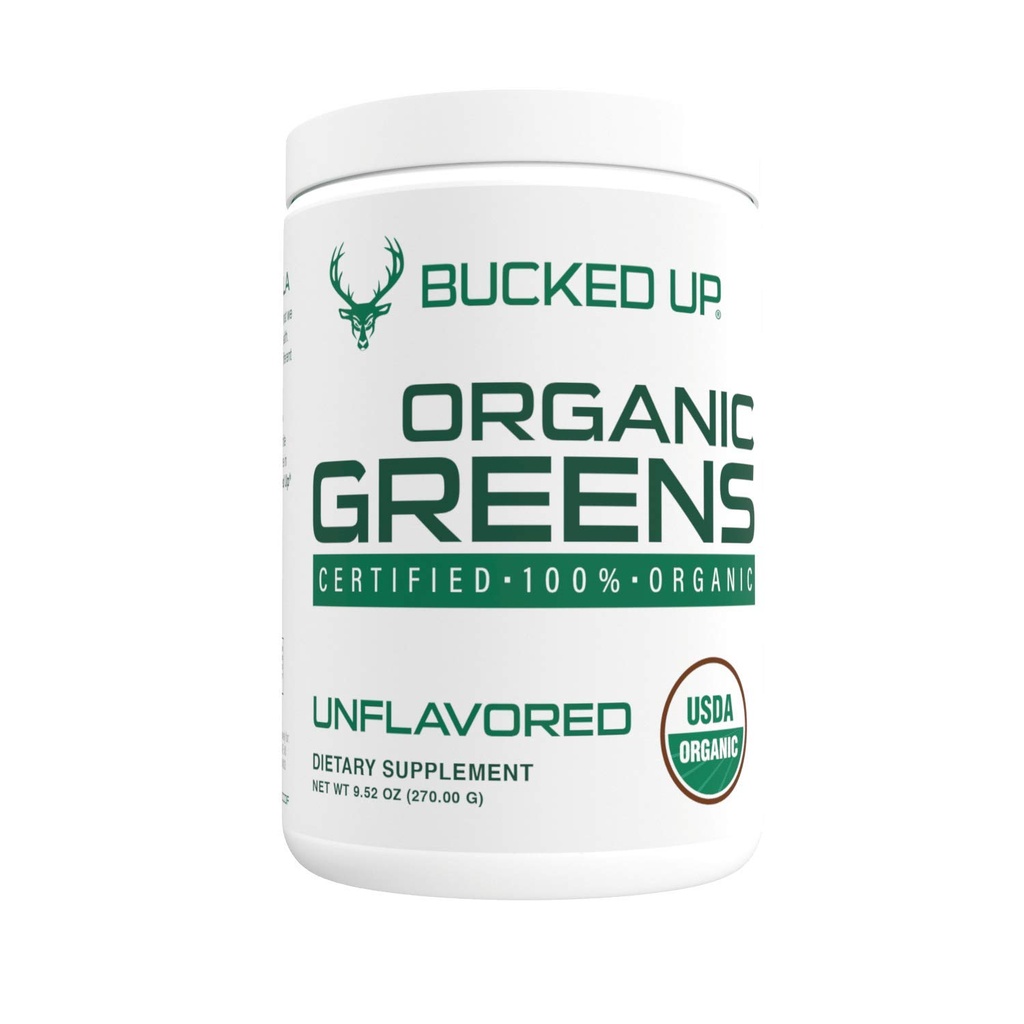 Sertifikasi 100% Organ 124; Chlorella, Spinach, Spirulina, Alfalfa, Broccoli, Wheat Grass, & Barley Grass 124;