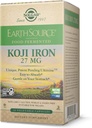 Solgar Earth Source Food Fermentasi Koji Iron 27mg, 30 Vegetable Capsules