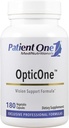 Pasien Satu OpticOne: Suplemen untuk Mendukung Kesehatan Optic Nerve dan Fungsi Penglihat Mata * Of14; Dengan Vitamin A dan E, Lutein, ALA dan Lebih 124; 180 Capsules