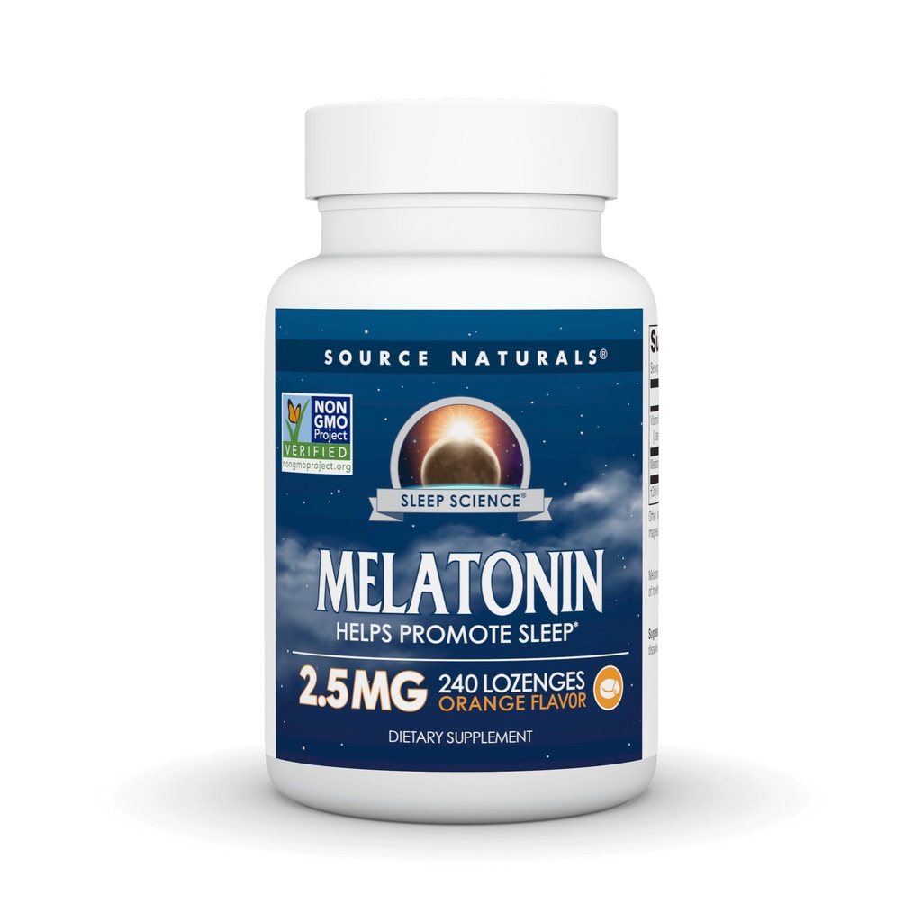 Sumber Melonatin 2,5 mg - 240 Orange Flavored Lozenges