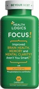 - Tambahan Otak untuk Memori, Kejelasan, konsentrasi dengan Choline, Ginkgo Biloba, Alpha GPC, Phoshatidyserine, Basopa Monnieri l 60 Capsules l Non-GMO