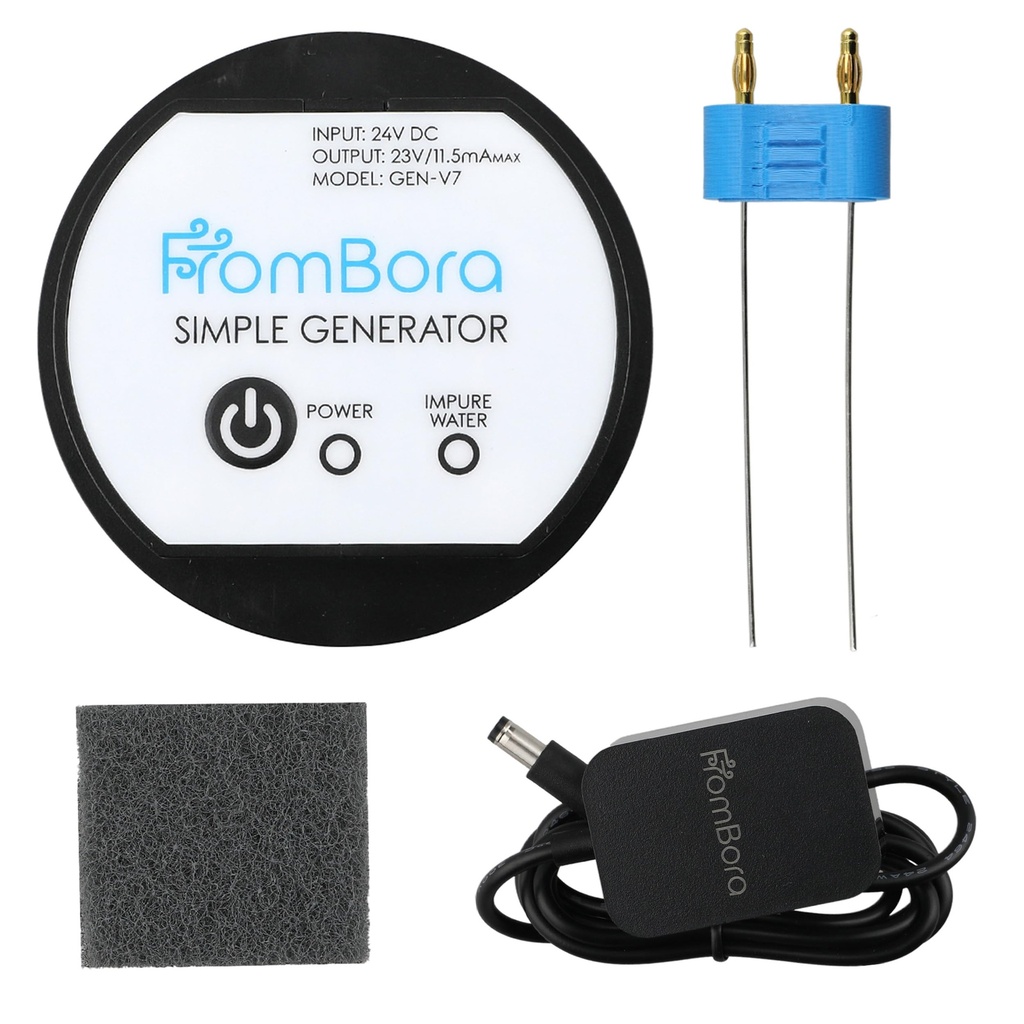 Colloidal Silver Generator 126; Kit 126; Peralatan 124; FromBora Generator Dasar