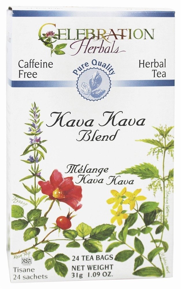 CELEBRIASI HERBALS Organic Kava Tea, 24 CT