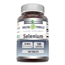 Amazing Formula Selenium 50 Mcg per Serving 124; 180 Tablets Supplemen 126; Non-GMO 124; Dibuat di AS