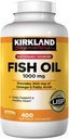 Omega- 3 Fish Oil Konsentrasi 1.000 Mg, 400 Softgels