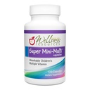 Super Mini- Multi - Anak Multivitamin Swallowable Capsules dengan Metil Founte, Metil B12 dan Koenzim B Vitamin untuk Pertumbuhan, Fokus, Kesehatan Otak (120 Katup)