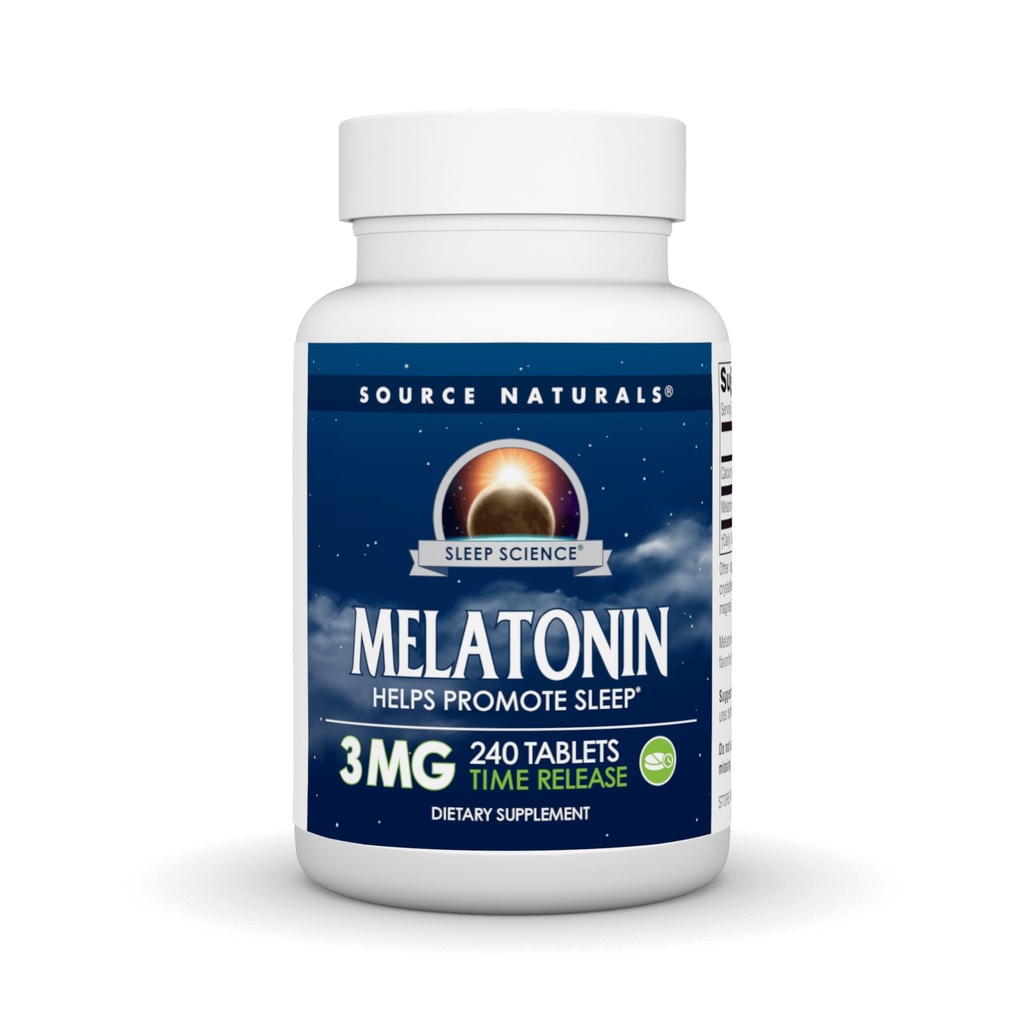 Sumber Waktu Dirilis Melonasin 3 mg - 240 Time Debit Tablet