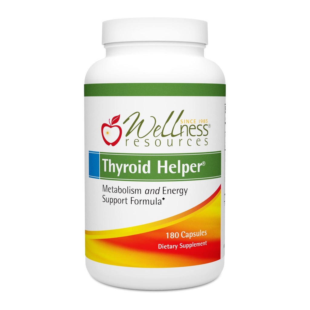 Sumber Daya Wellness Thyroid Helper - Tambahan Alam untuk Metabolisme, Energi, Dukungan Thyroid (180 Kapsul)...