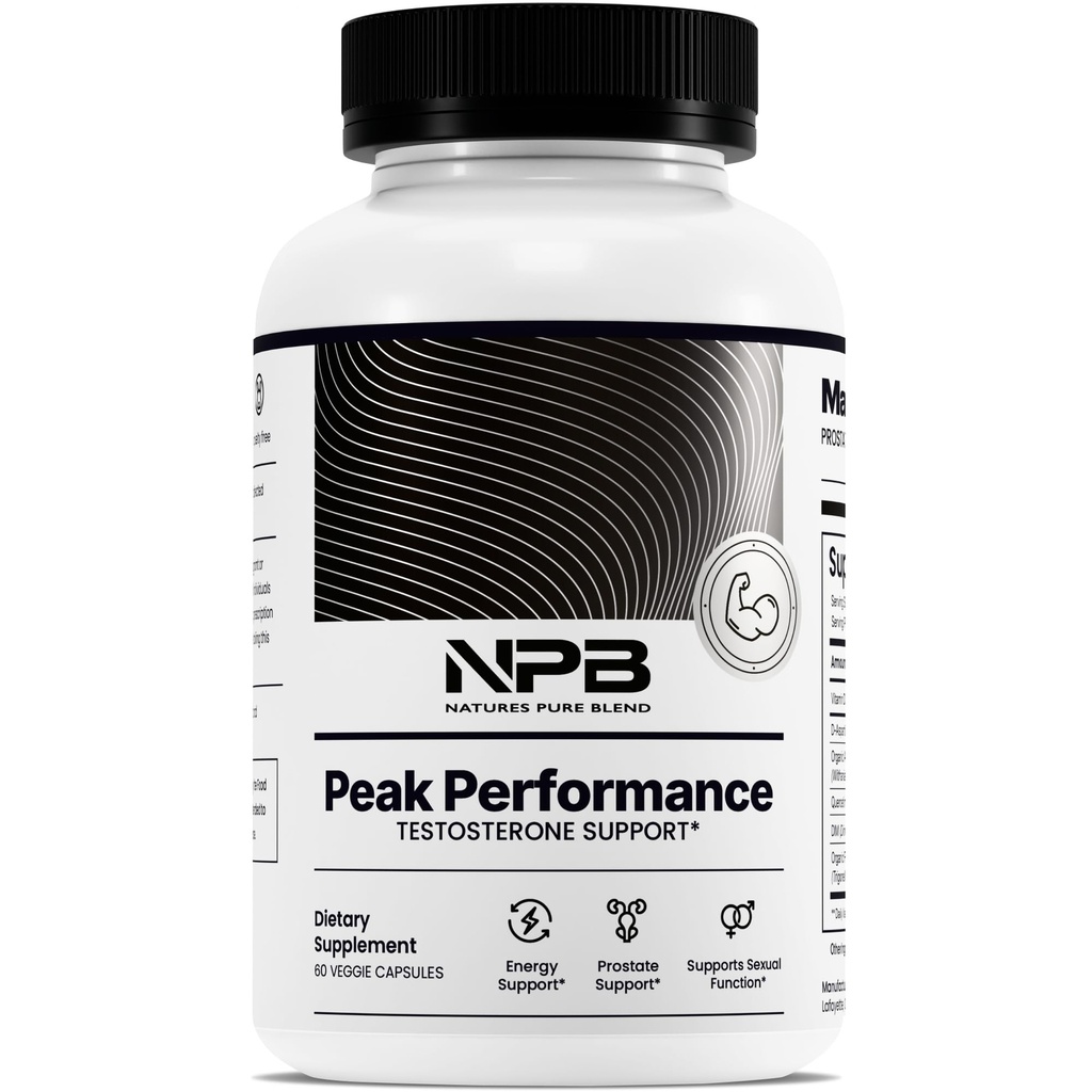 Acid D- Aspartic Acid, Ashwagandha & DIM - Mens Prostate Health Support, Muscle Strength & Energy