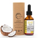 D3 + K2 Liquid Drops with MK-4 & MK -Non-GMO, Gluten-Free, Sugar- Free, Easy Absorpsi, Limid Spray for Kids & Dewasa - 2 Fl Oz / 60 ml, 240 Day Supply