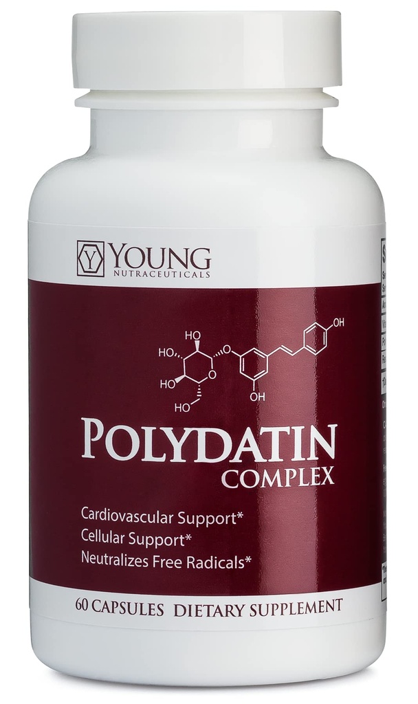 Mirica YoungNutra Polydatin Complex with Resveratril- High Absorpsi - 60 Capsules