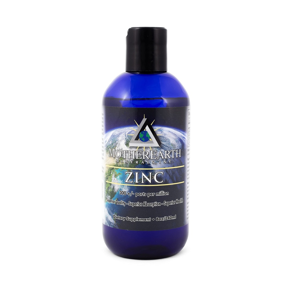 Ibu Bumi Mineter- Zinc - Antioksidan, Aids Assilasi Vitamin, Pembangunan Normal & Pengembangan, Pemeliharaan Badan - 8 Ounce 96