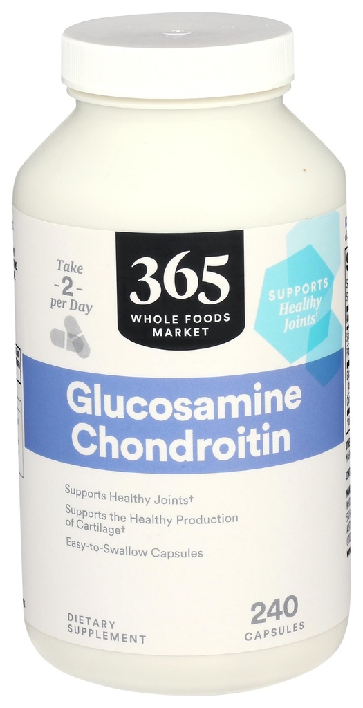 365 oleh Whole Foods Market, Glucosamin Chondroitin, 240 Count