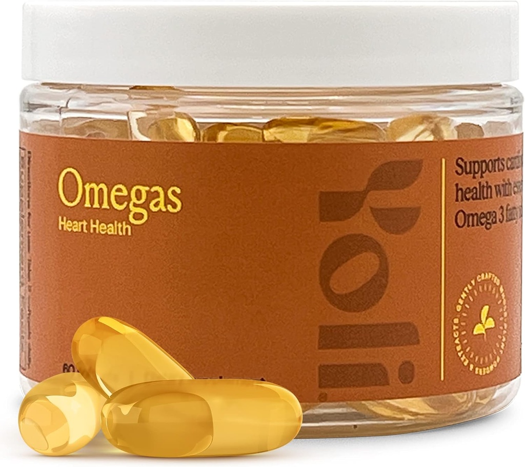 Yoli ® - Omegas - Fish Oil Omega 3 Suplemen dengan Vitamin D3