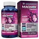 Suplemen Menopause dan PMS Dukungan untuk Kompleks Wanita Magnesium Wanita Magnesium Magnesium dengan Vitamin B6, B1, B12, D, Zinc 124; Tinggi - Absorpsi Laut Magnesium Mati Magnesium 126, 60 Kapsul