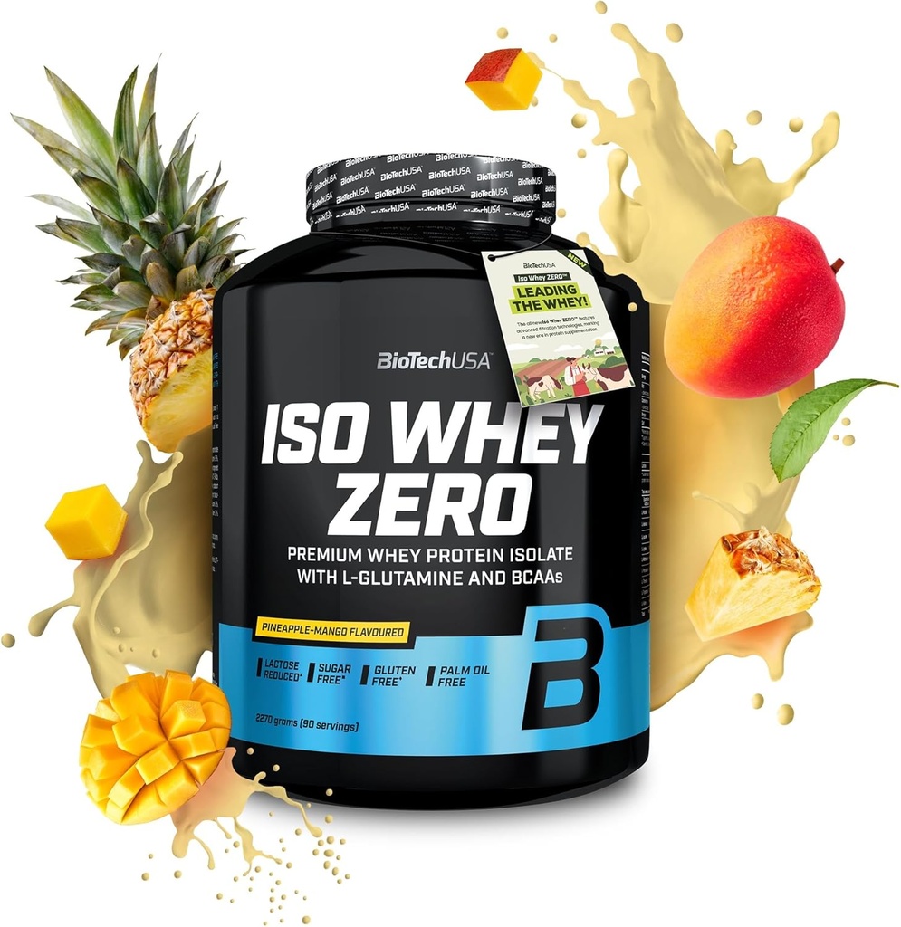 Biotech USA Iso Whey Zero 2.27kg Pineapple Mangga oleh BiotechUSA