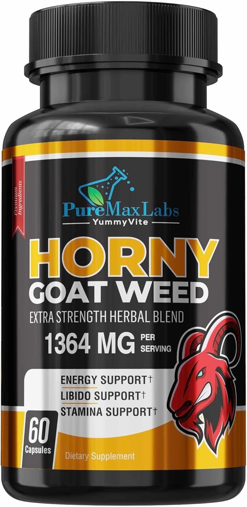 Weed Toat Weed Ekstra Kekuatan Maca, L-Arginine, Ginseng, Boost Performance, Stamina, Energy, Non-GMO, 60 Kapsul