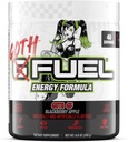 G Fuel GF Energy Powder, Pra Workout Caffein Powder, Powder Energi Minum Mix, Amino Fokus Gula, Vitamin + Antioksidan, 9.9oz (Blackberry Apple, 40 Pelayan)
