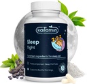 Melonaxin Natural Sleep Aid, Theanine, 5- HTP, GABA, Mucuna Pruriens, Phellodendron dan Magnesium for Sleep & Stress Support, 90 Capsules 45 Days Supply - 7 in 1 Sleep Aid