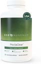 EcoNugenics PectaClear Detox Supplement for Toxic Metal Cleanse - Alamly & Safely Eliminates Toxins for Gut, Liver & Ginney Detox & Repair - Membantu dengan Energi, Berat, Keseimbangan Hormone, 180 Capsules