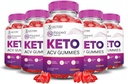 Laboratorium yang disederhanakan (5 Pack Ripped Results Keto ACV Gummies Lanjutan Formula 100MG Ripped Hasil Diatur dengan Powder Beet Juice B12 Vegan Non GMO 300 Gummys