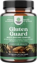 Enzim Gluten Akting Gluten untuk Intoleransi - Gluten Digetical Enzymes untuk Perempuan & Men for Debloat with DPP IV Blend Plus Lipase Amylase Bromelain for Gut Health & Dibublying Support - 60 Ct