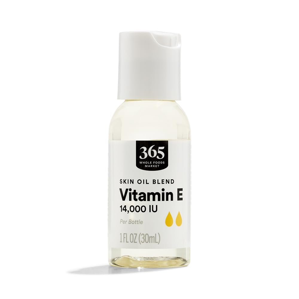 365 oleh Whole Foods Market, Vitamin E Skin Oil 14, 000 IU, 1 Fl Oz