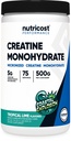 Nutricost Creatine Monohydrate Powder (Coastal Explosion, 500 Gram) - Micronized Creaktine Suplemen - Vegan, GMO- Bebas, Gluten Bebas