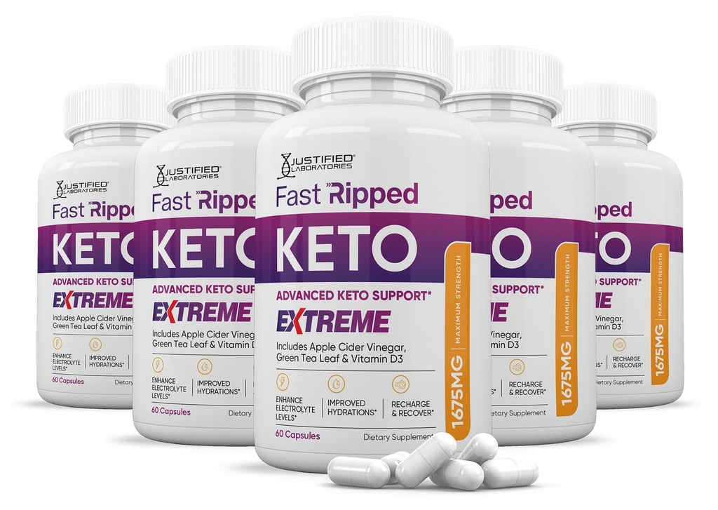 (5 Paket) Cepat Ripp Keto ACV Extreme Pill 1675MG Keto Dukungan Kembang Kembang Kembang Kembang ke Keto Gumies Formulasikan Apel Cider Ekstra Virgin Pajang Minyak Hijau Katup 300 Capsules