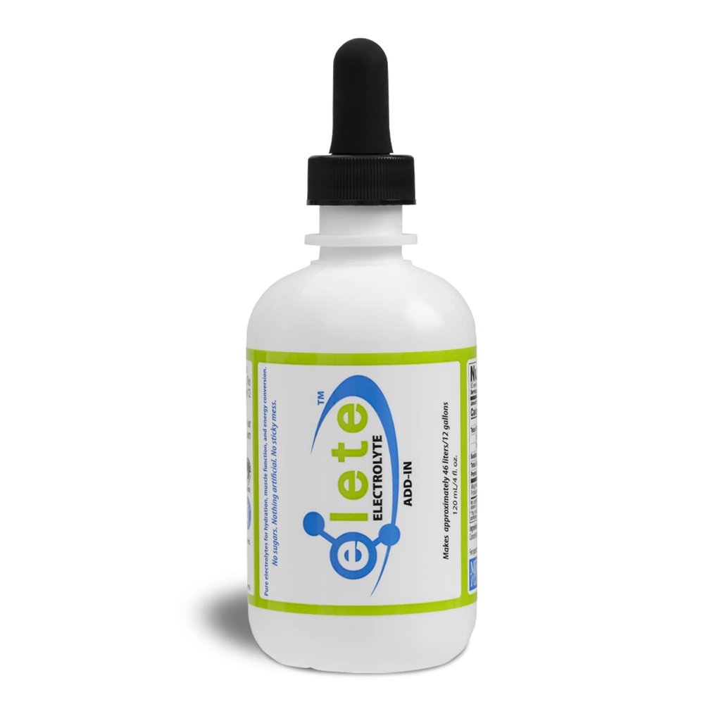 elete Electrolite Address-in Hidration Drops 12.4; Sodium, Magnesium, Potasium & Trace Mineculum 124; Unflafeed, All Natural 124; Leg & Muscle Cramp Relief 124; Transform Any Drink into a Sports Drink, 4 Ounce