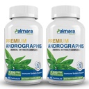 Pasmara Health Premium Andrographis Paniculata Extract 2 Pack - 1.200mg (100mg Andrographolides) per Serving, Non-GMO, Vegan, Gluten Free