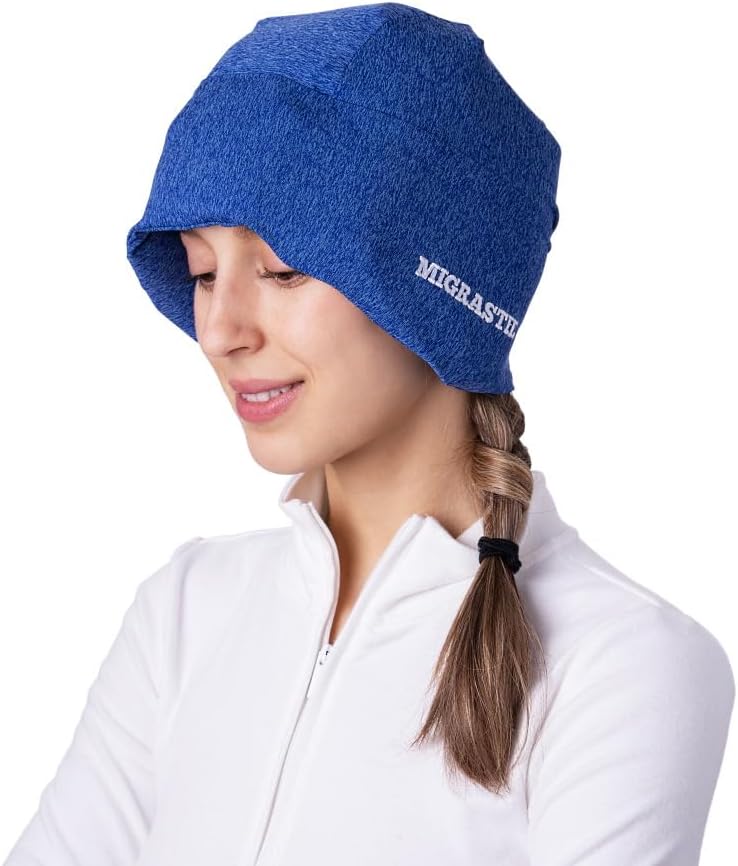2-Pack Migrastil MigraFreeze Deluxe Headache & Migraine Hat. Biru