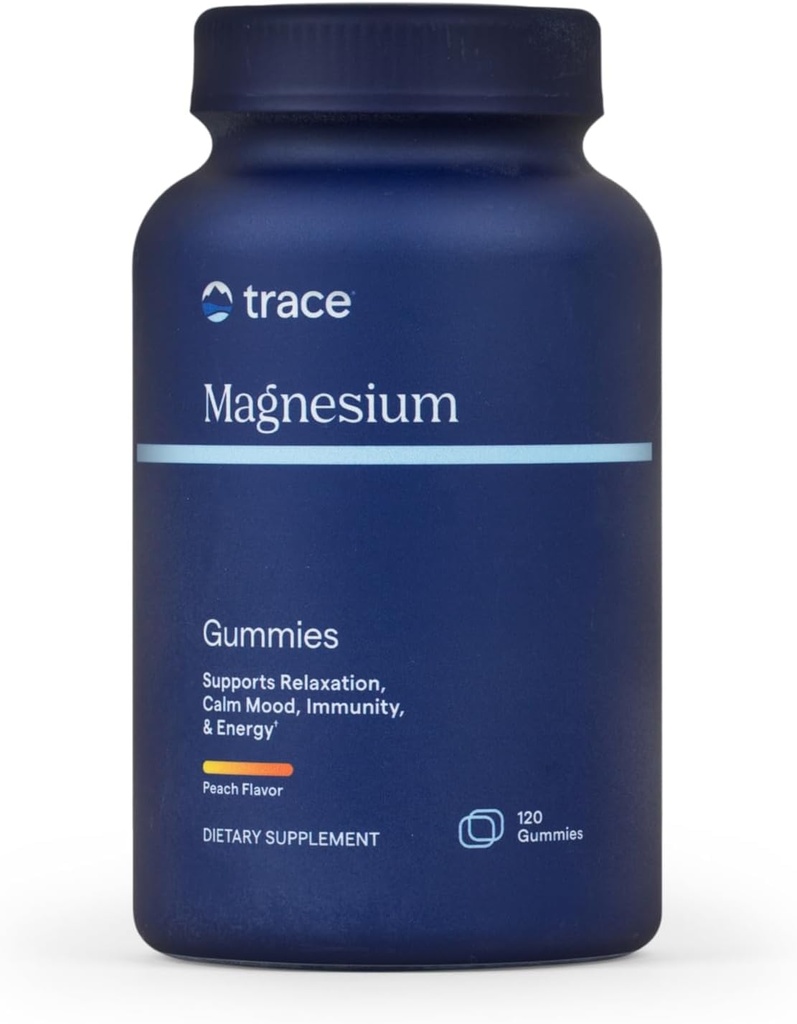 Telusuri Gummies Minesesium - Mendukung Tenang- Magnesium Chewables untuk Anak & Orang Dewasa - Bone, Ditraffic, Heart Health & Imune Dukungan - Peach Flavor - 120 Count (120 Pelayan)
